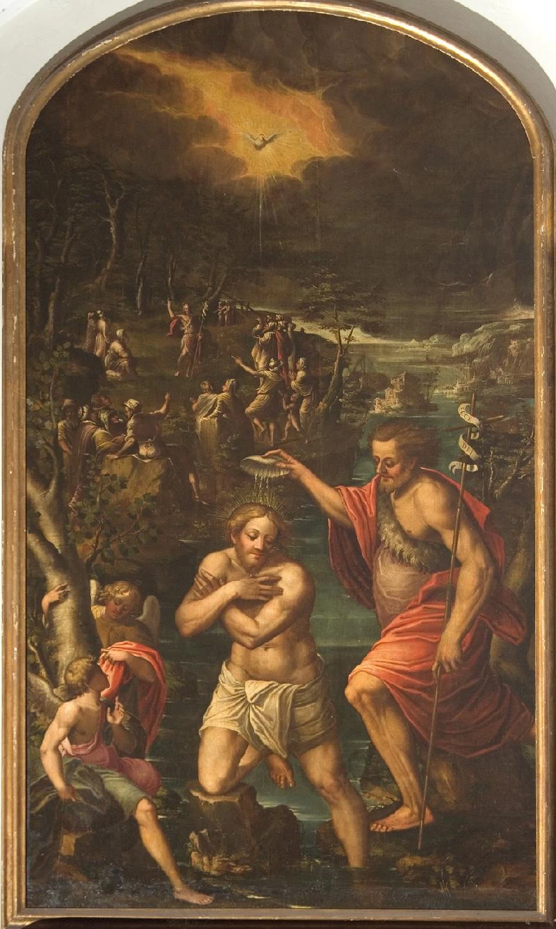 Battista sec. XVII, Battesimo di Gesù Cristo - Duomo di Lonato